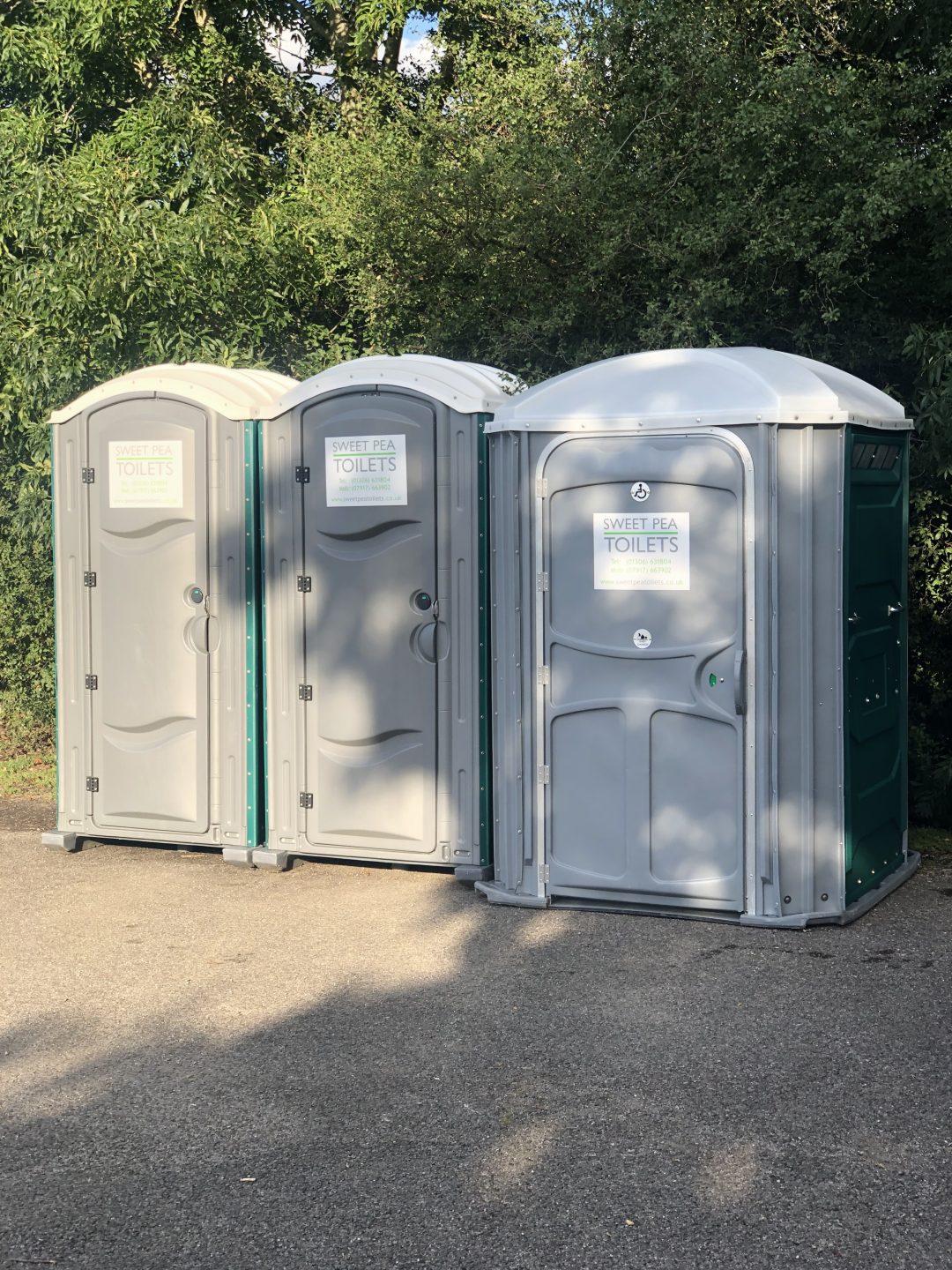 Disabled Portable Toilet Hire from Sweet Pea Toilets covering Surrey, Sussex, Kent and Hampshire/