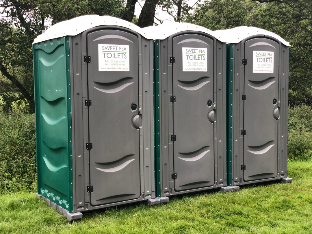 Portable Toilet Hire from Sweet Pea Toilets covering Surrey, Sussex, Kent and Hampshire